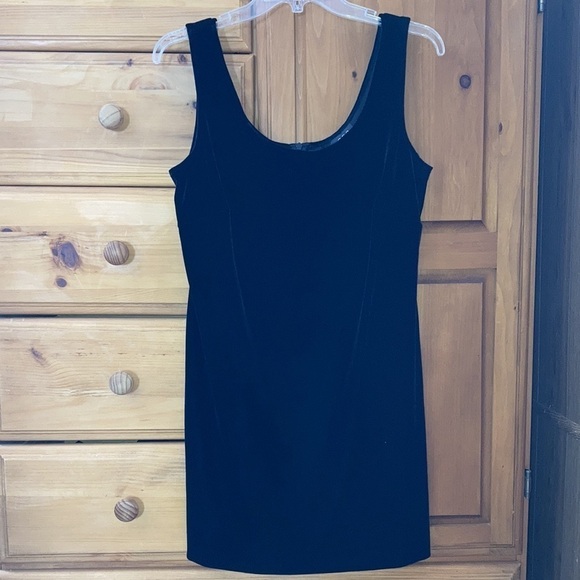 Virgo | Black Velvet Formal Mini Dress Cropped Sparkle Jacket 10 - Picture 2 of 9